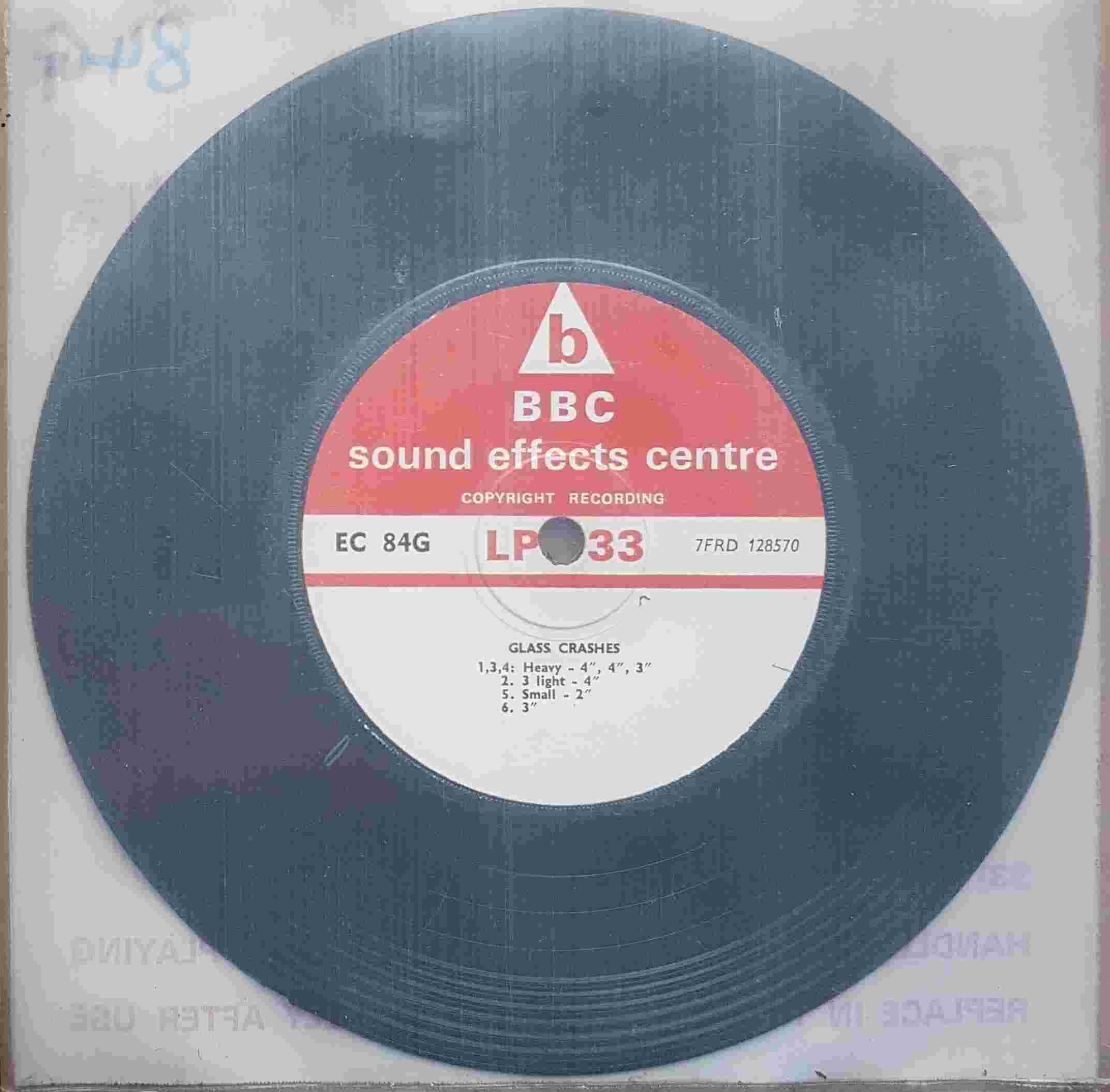 Picture of EC 84G Glass crashes by artist Not registered from the BBC records and Tapes library